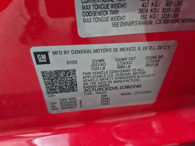 2020 GMC Sierra 1500 Elevation