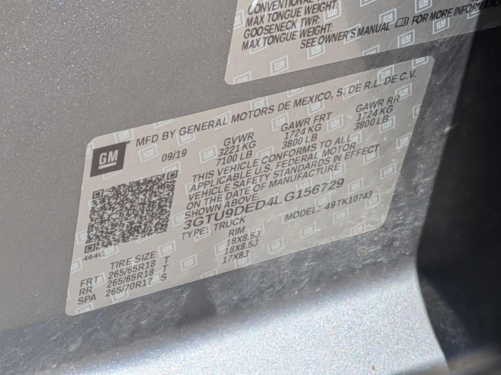 2020 GMC Sierra 1500 SLT