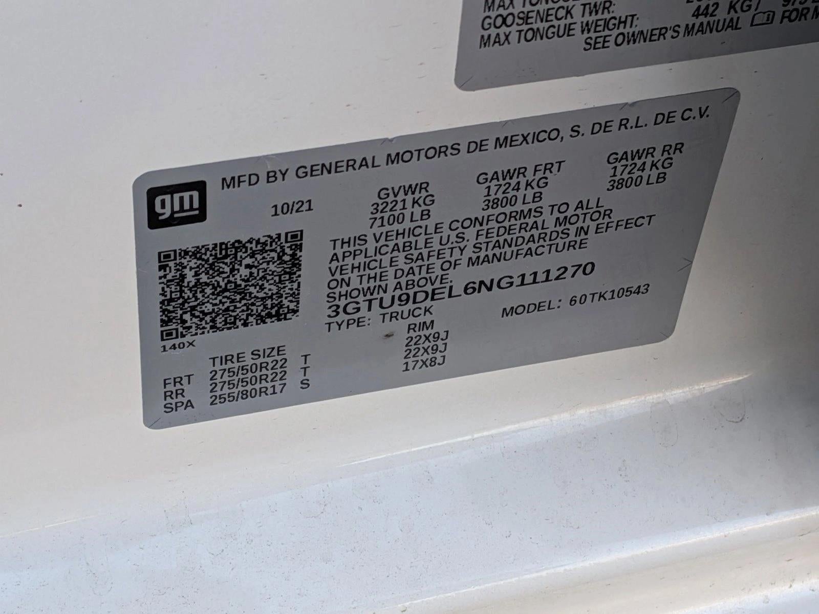2022 GMC Sierra 1500 Limited SLT