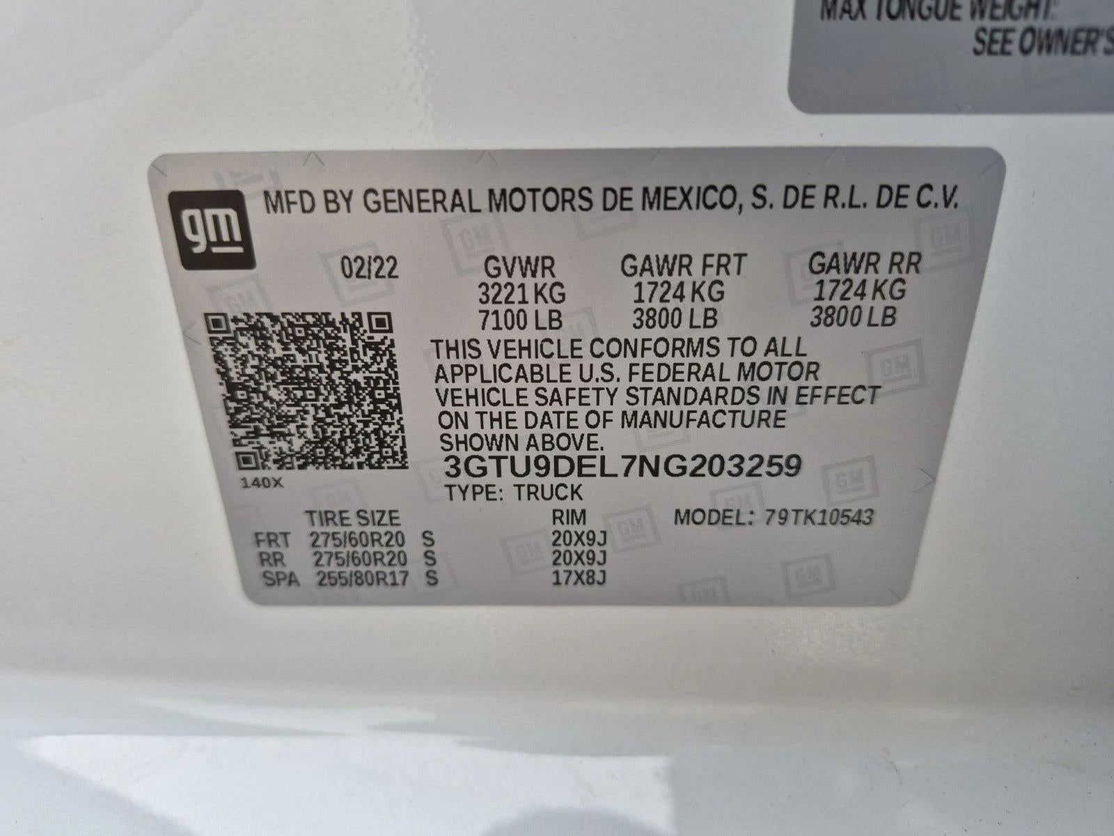 2022 GMC Sierra 1500 Limited SLT