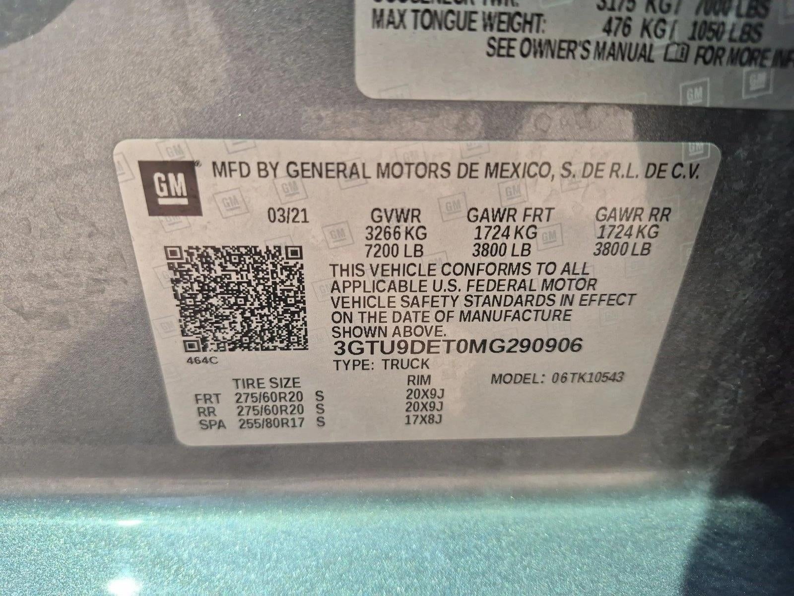 2021 GMC Sierra 1500 SLT