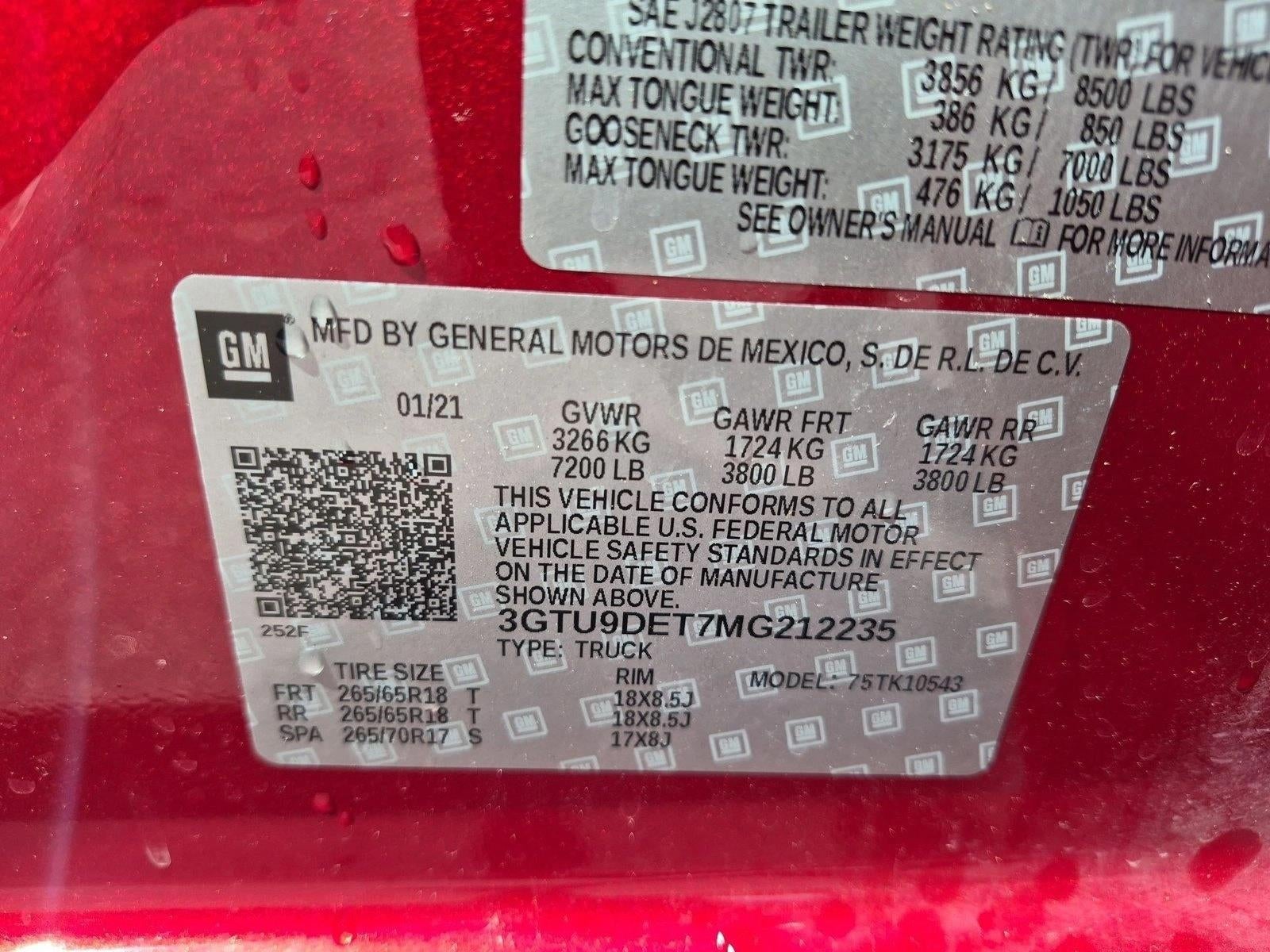 2021 GMC Sierra 1500 SLT