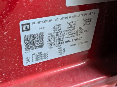 2024 GMC Sierra 1500 AT4X