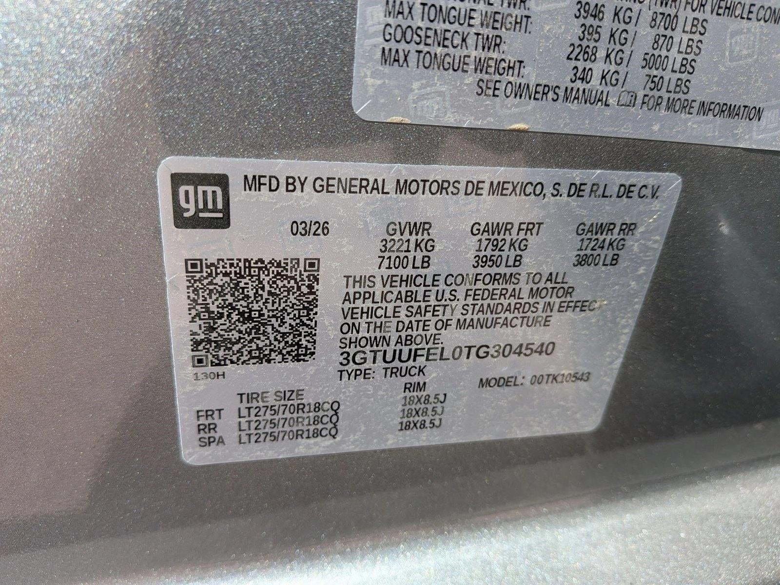 2026 GMC Sierra 1500 AT4X