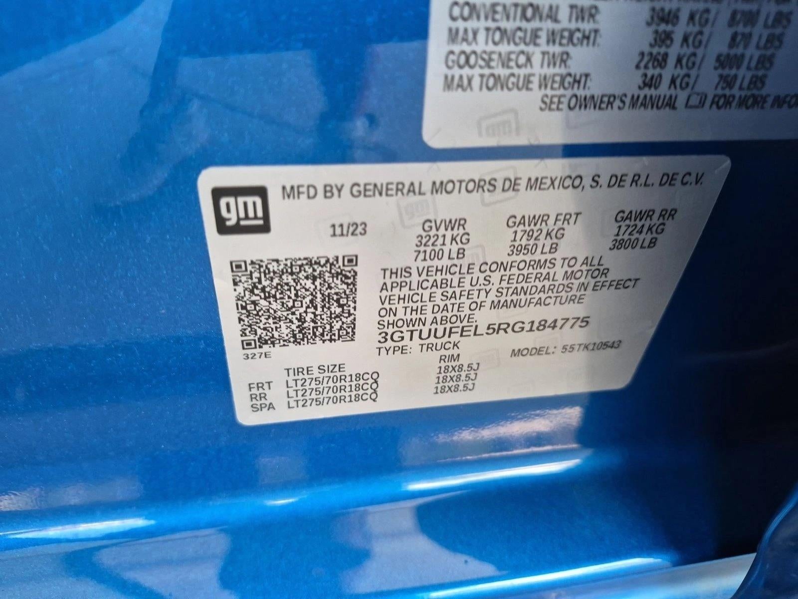 2024 GMC Sierra 1500 AT4X