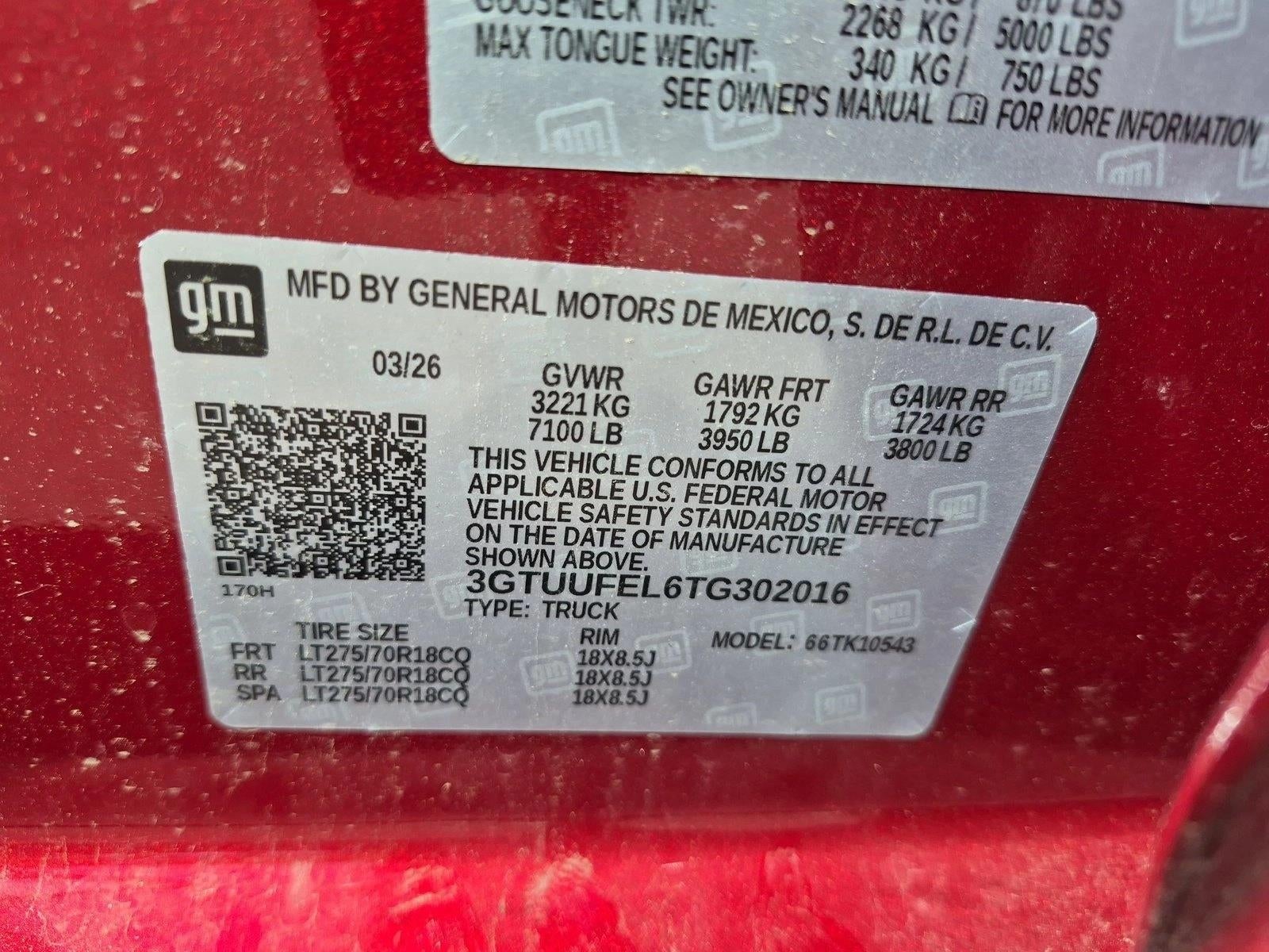 2026 GMC Sierra 1500 AT4X
