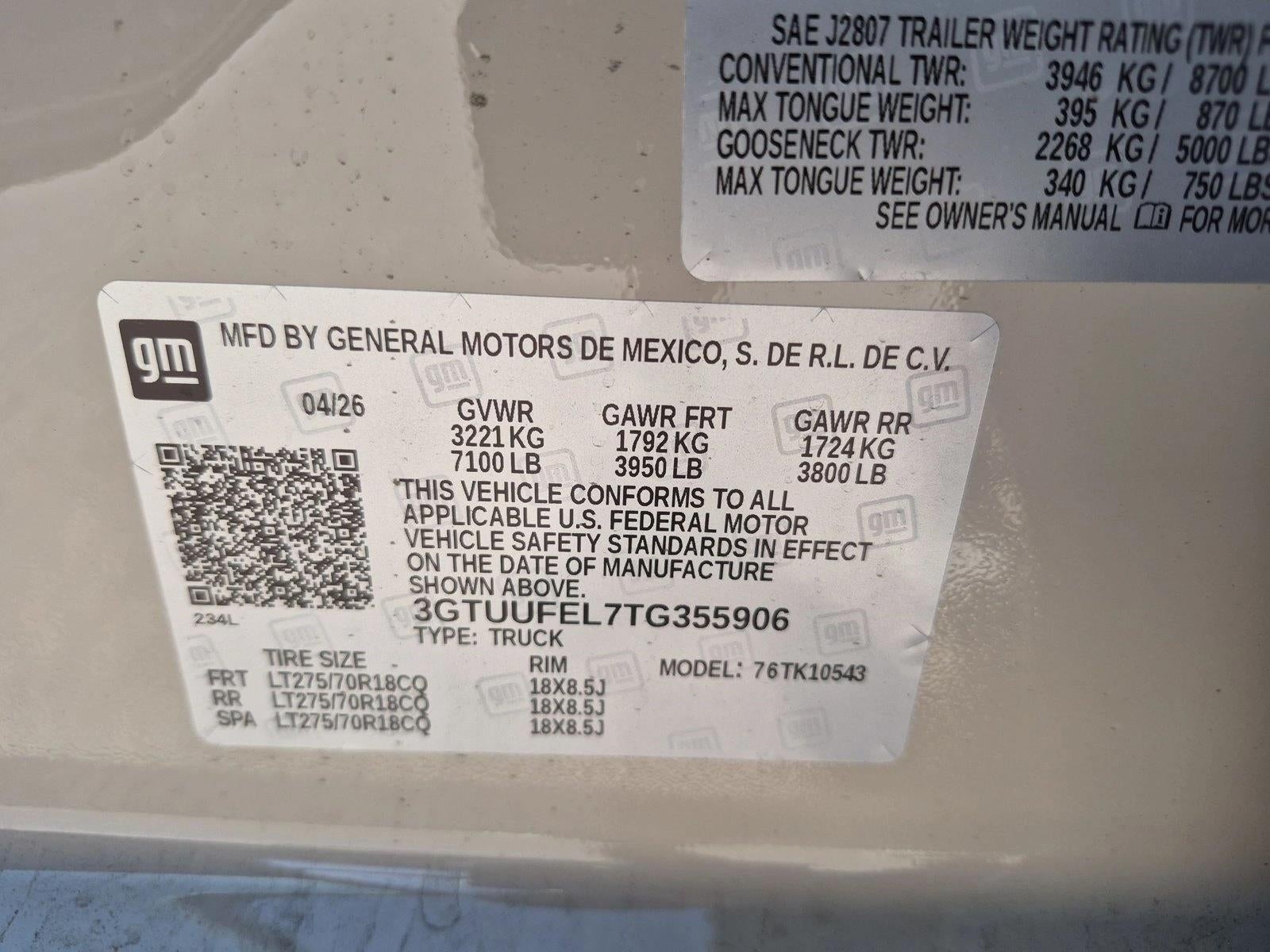 2026 GMC Sierra 1500 AT4X