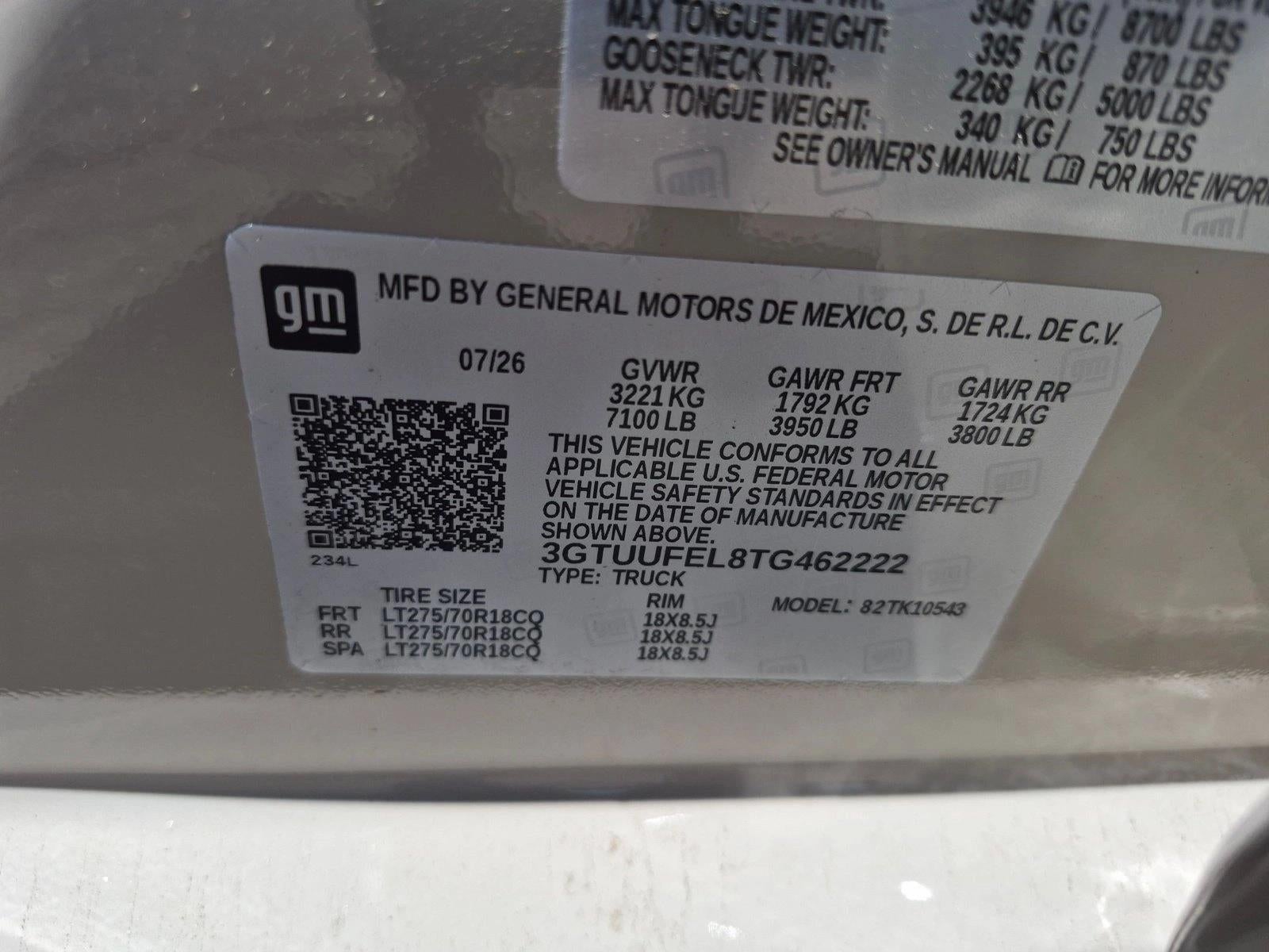 2026 GMC Sierra 1500 AT4X