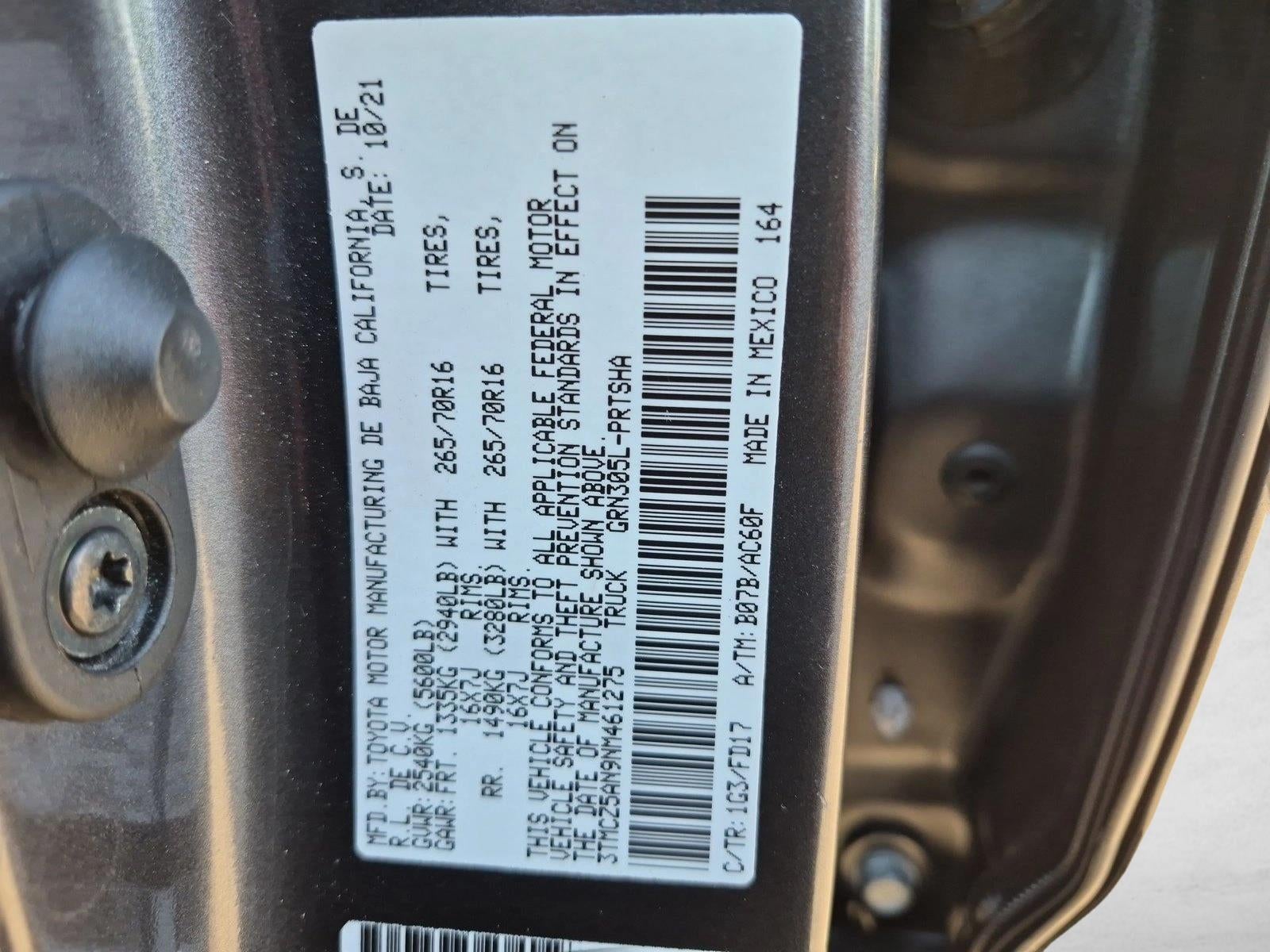 2022 Toyota Tacoma TRD Off Road