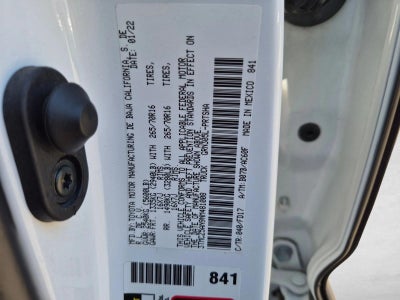2022 Toyota Tacoma TRD Off Road