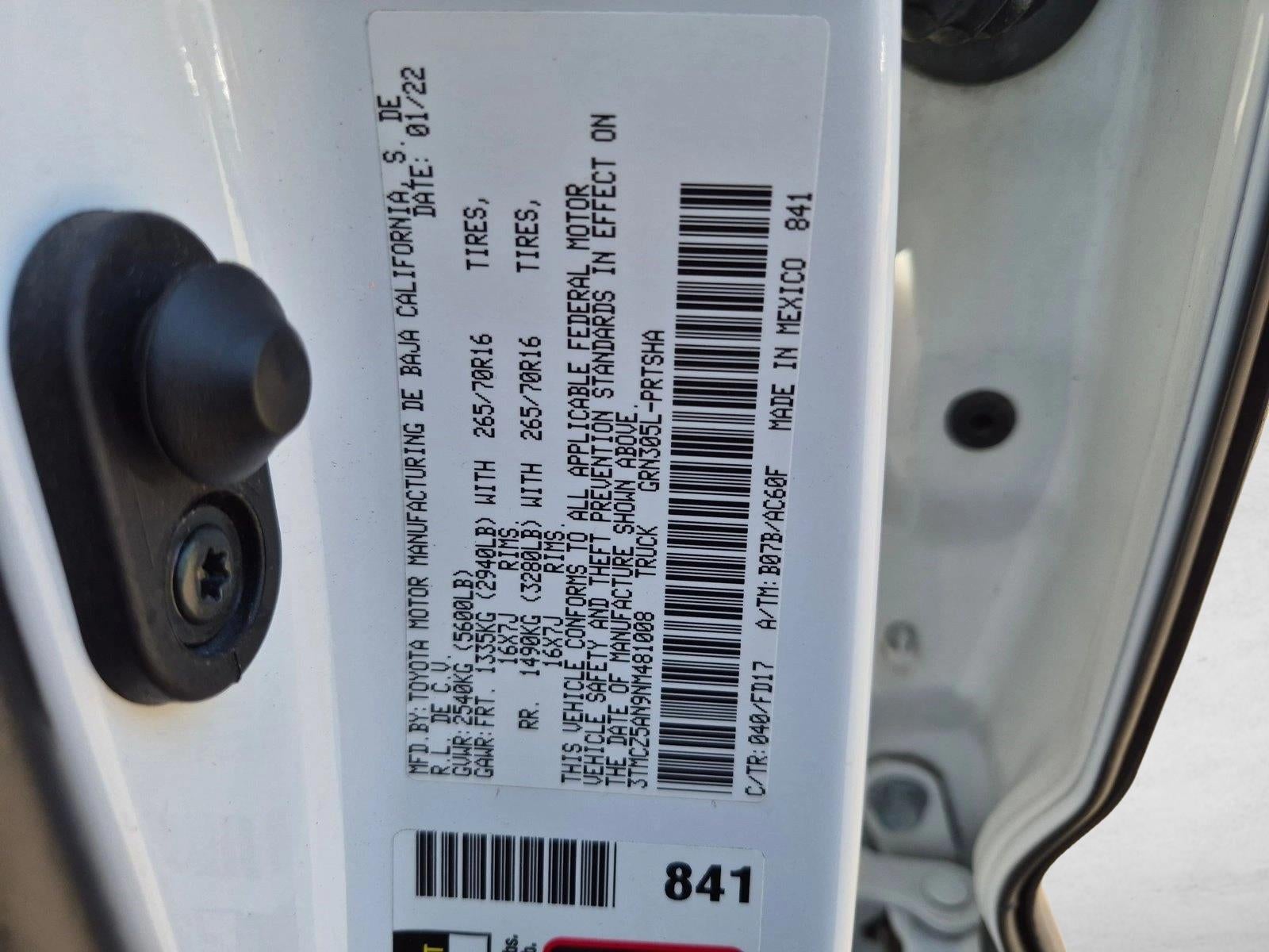 2022 Toyota Tacoma TRD Off Road