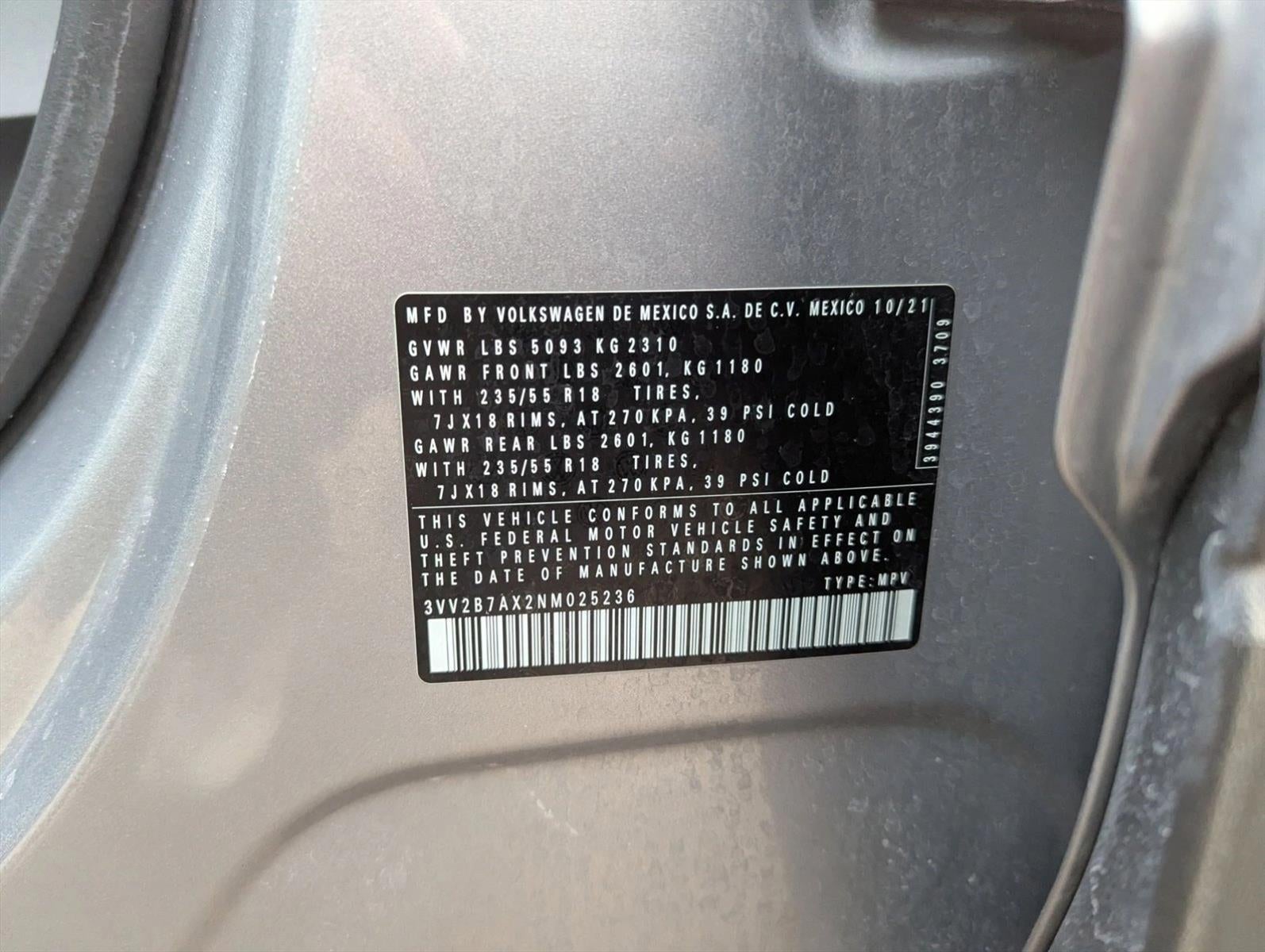 2022 Volkswagen Tiguan SE