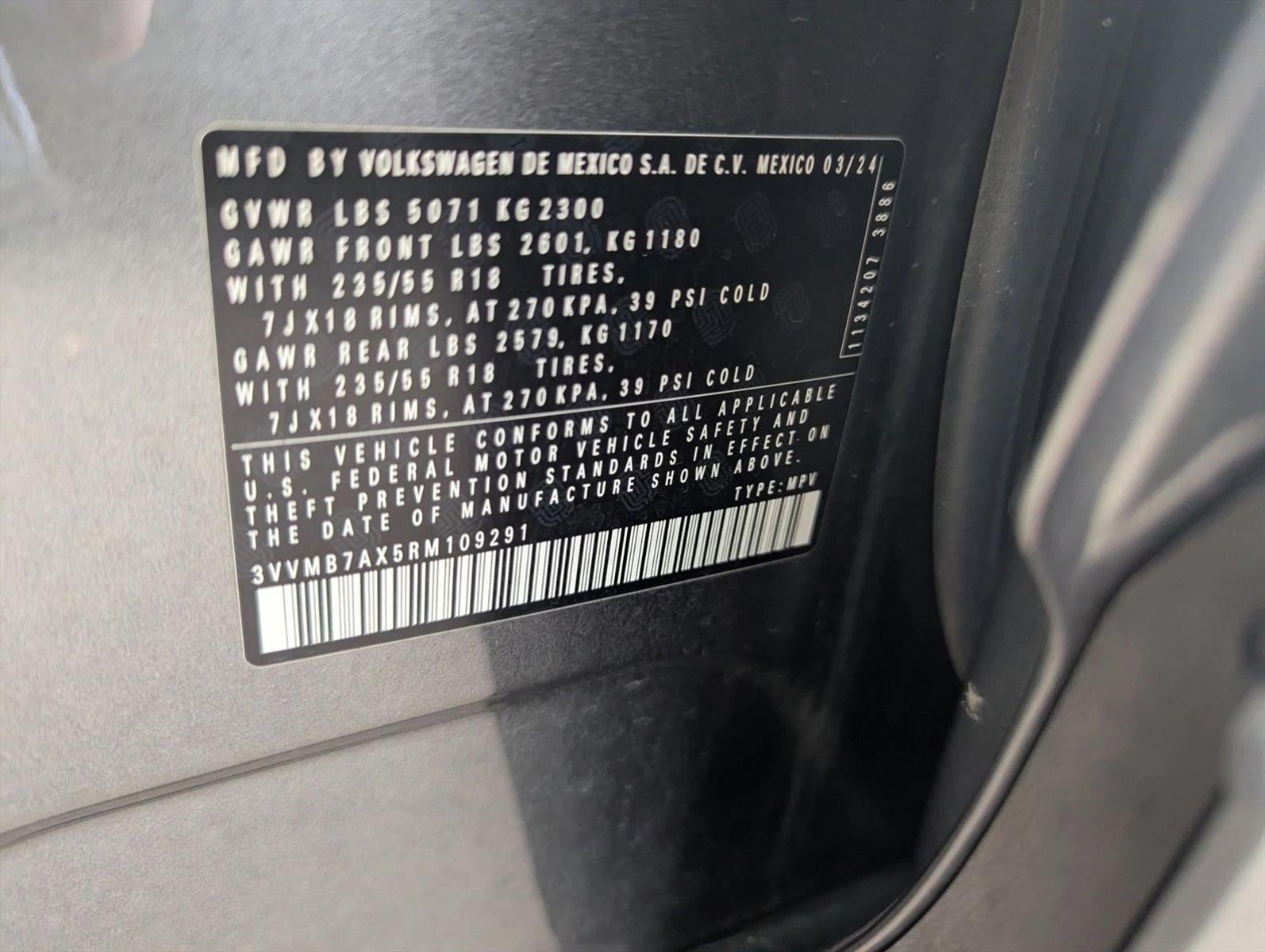 2024 Volkswagen Tiguan SE