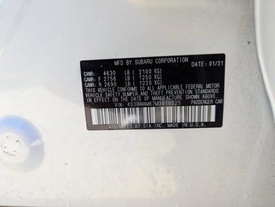 2021 Subaru Legacy Limited