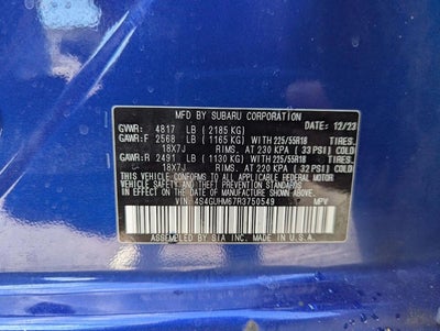 2024 Subaru Crosstrek Limited