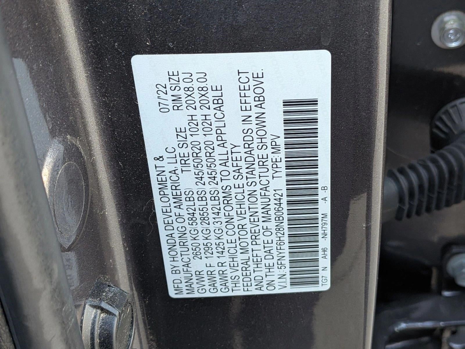 2022 Honda Pilot AWD Special Edition