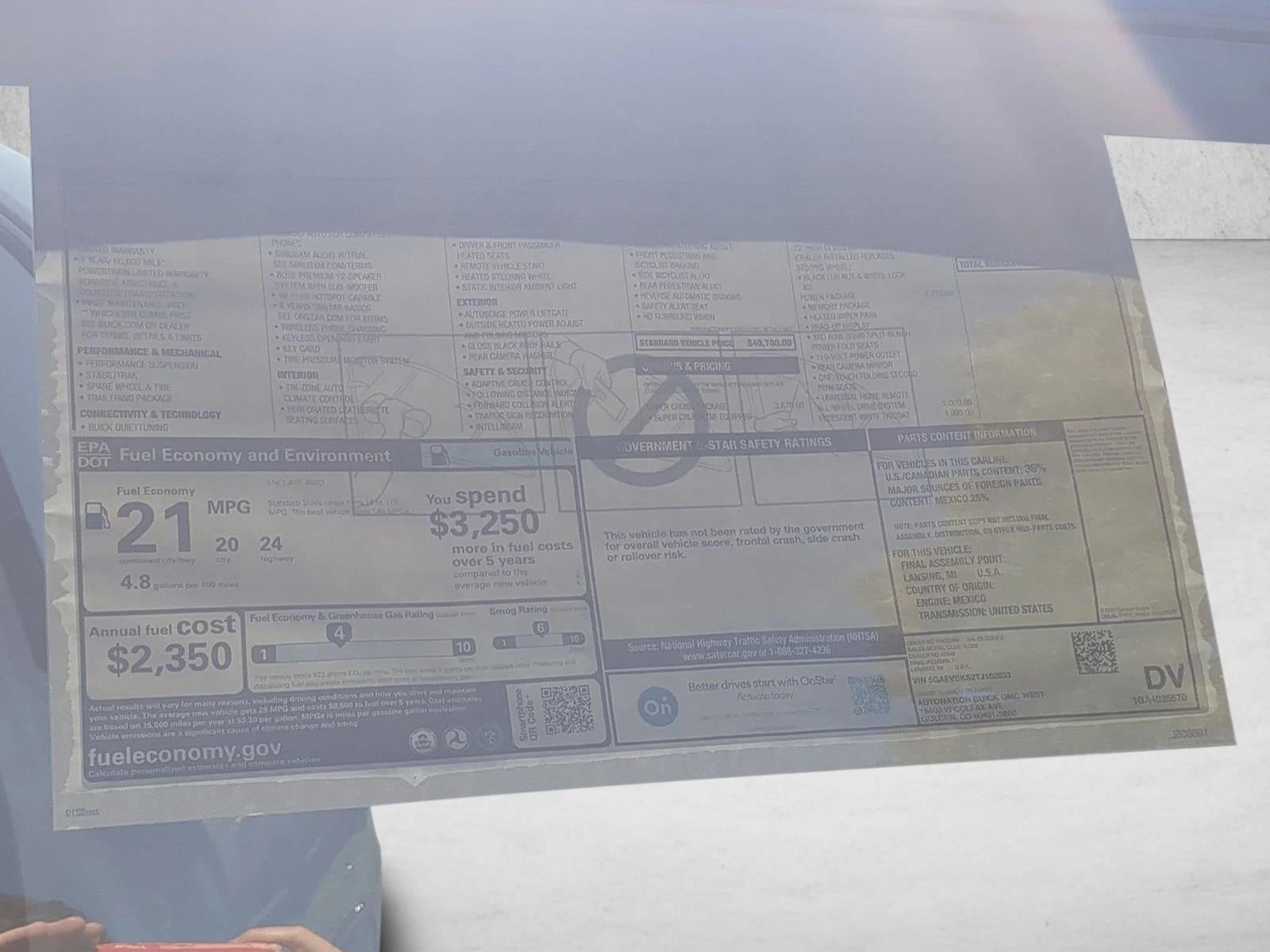 2026 Buick Enclave Sport Touring