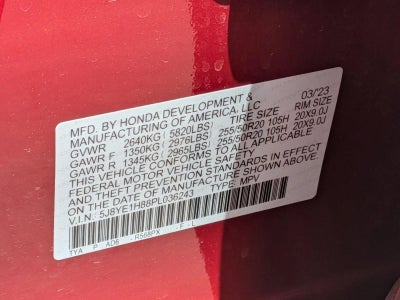 2023 Acura MDX Advance Package