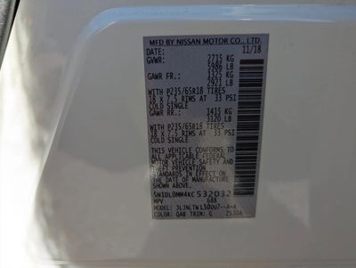 2019 INFINITI QX60 LUXE