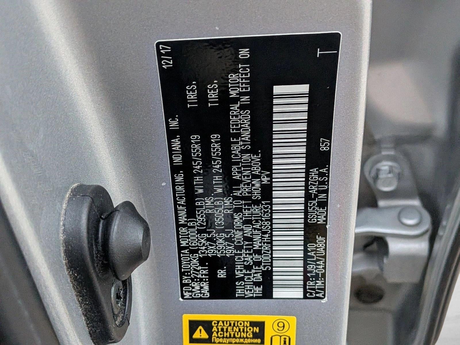 2018 Toyota Highlander Limited