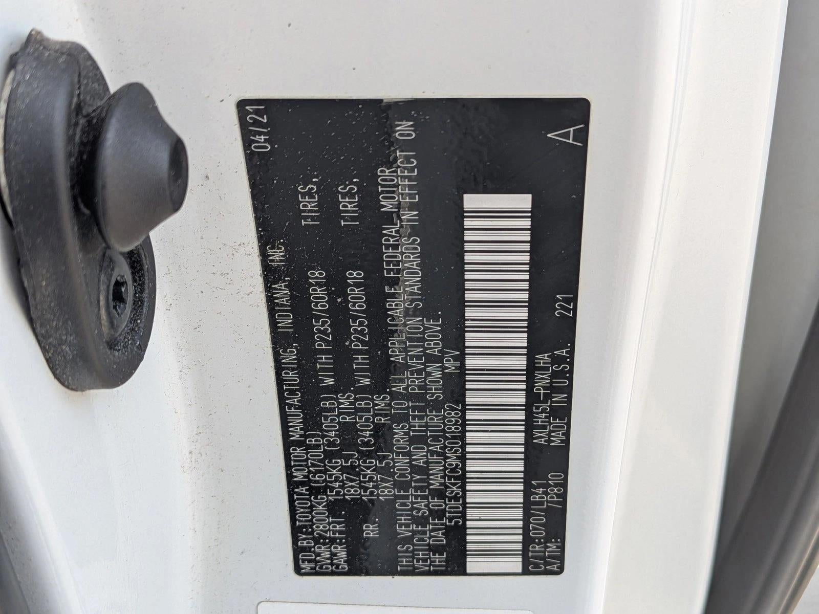 2021 Toyota Sienna Limited