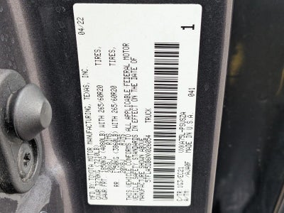 2022 Toyota Tundra SR5