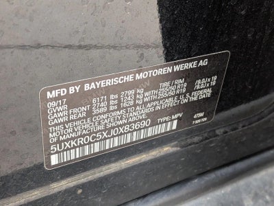 2018 BMW X5 xDrive35i