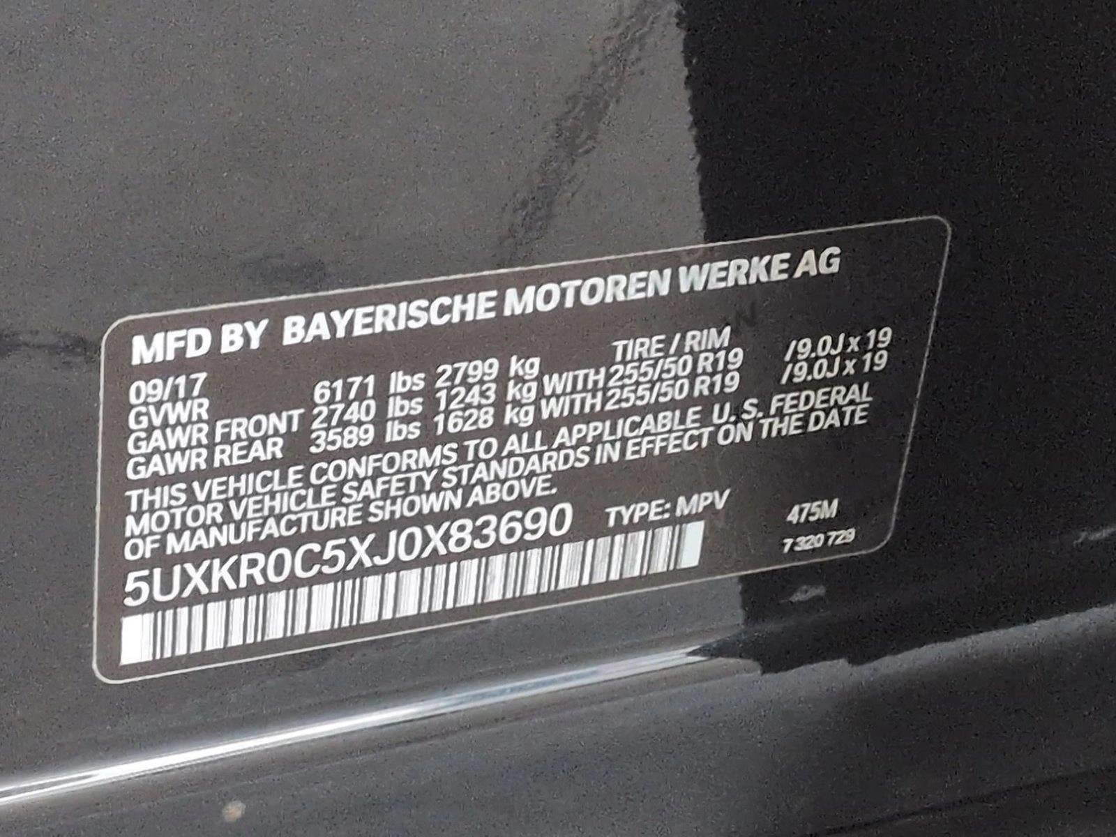 2018 BMW X5 xDrive35i