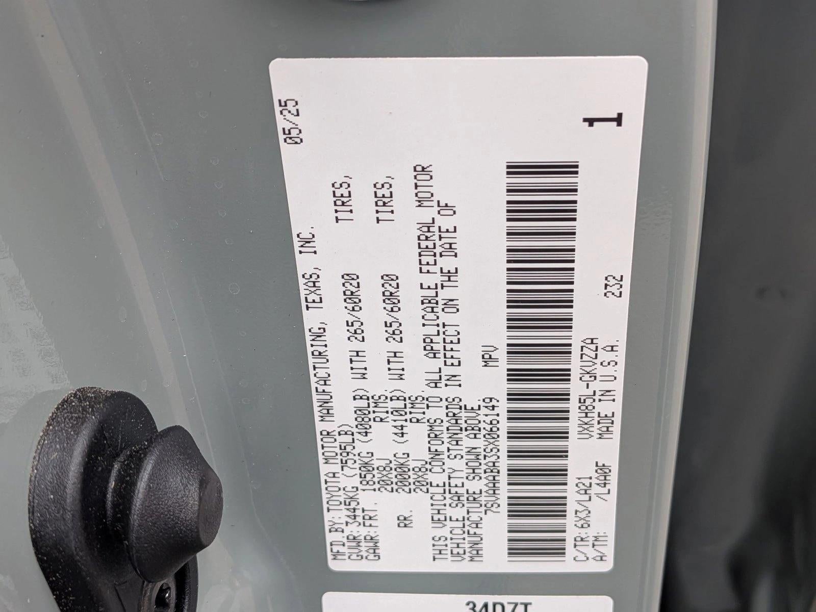 2025 Toyota Sequoia SR5