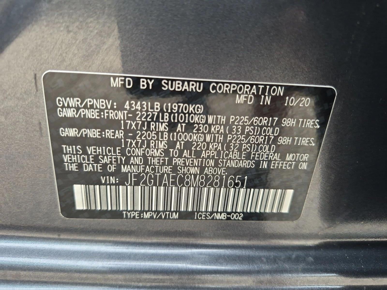 2021 Subaru Crosstrek Premium