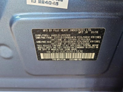 2016 Subaru Forester 2.5i Touring