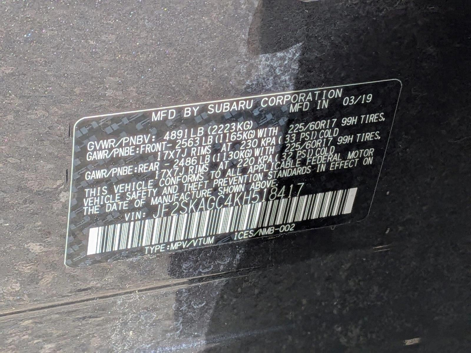 2019 Subaru Forester Premium