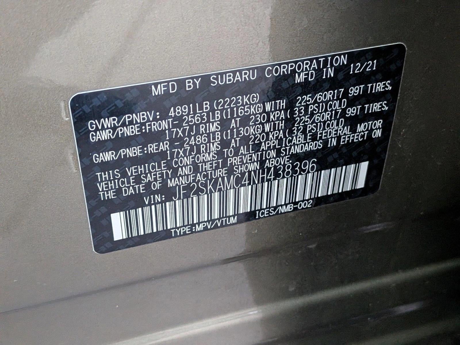 2022 Subaru Forester Wilderness