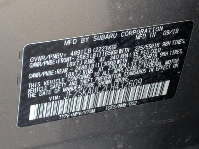 2020 Subaru Forester Limited