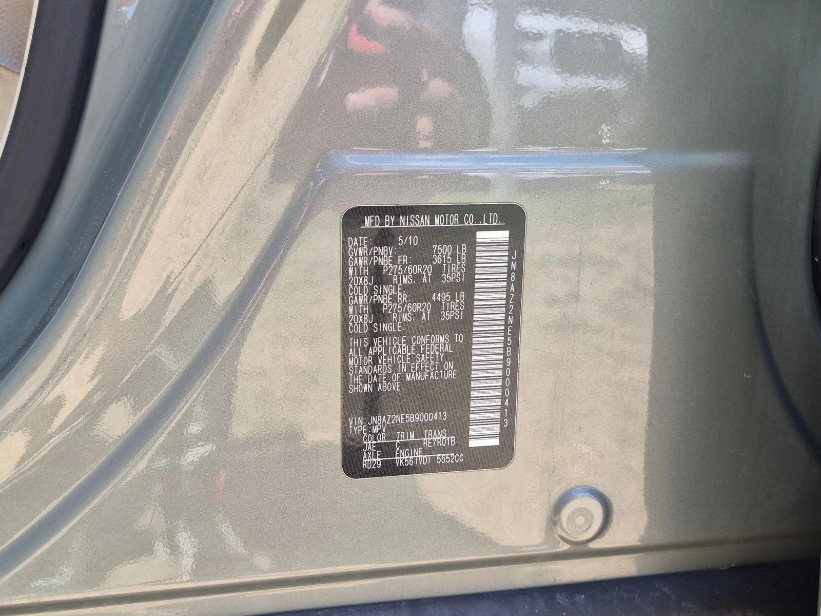 2011 INFINITI QX56 7-passenger