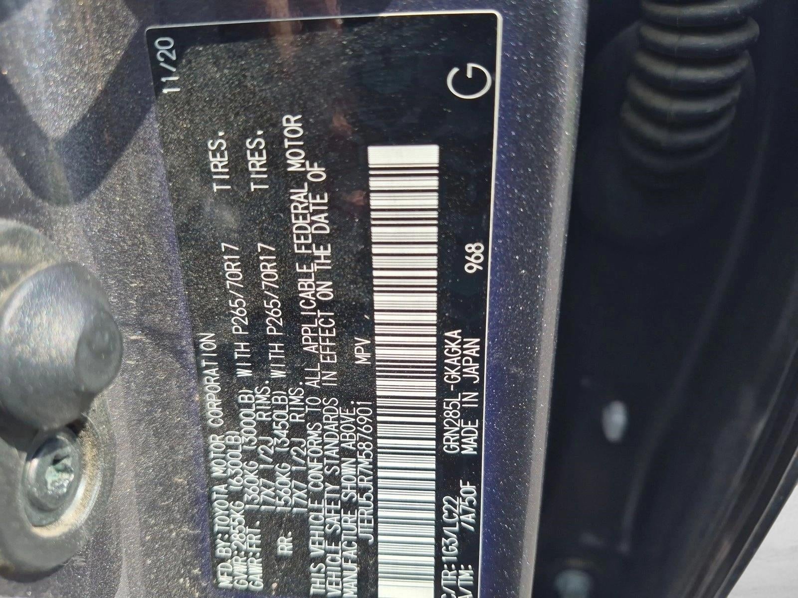 2021 Toyota 4Runner TRD Off Road Premium