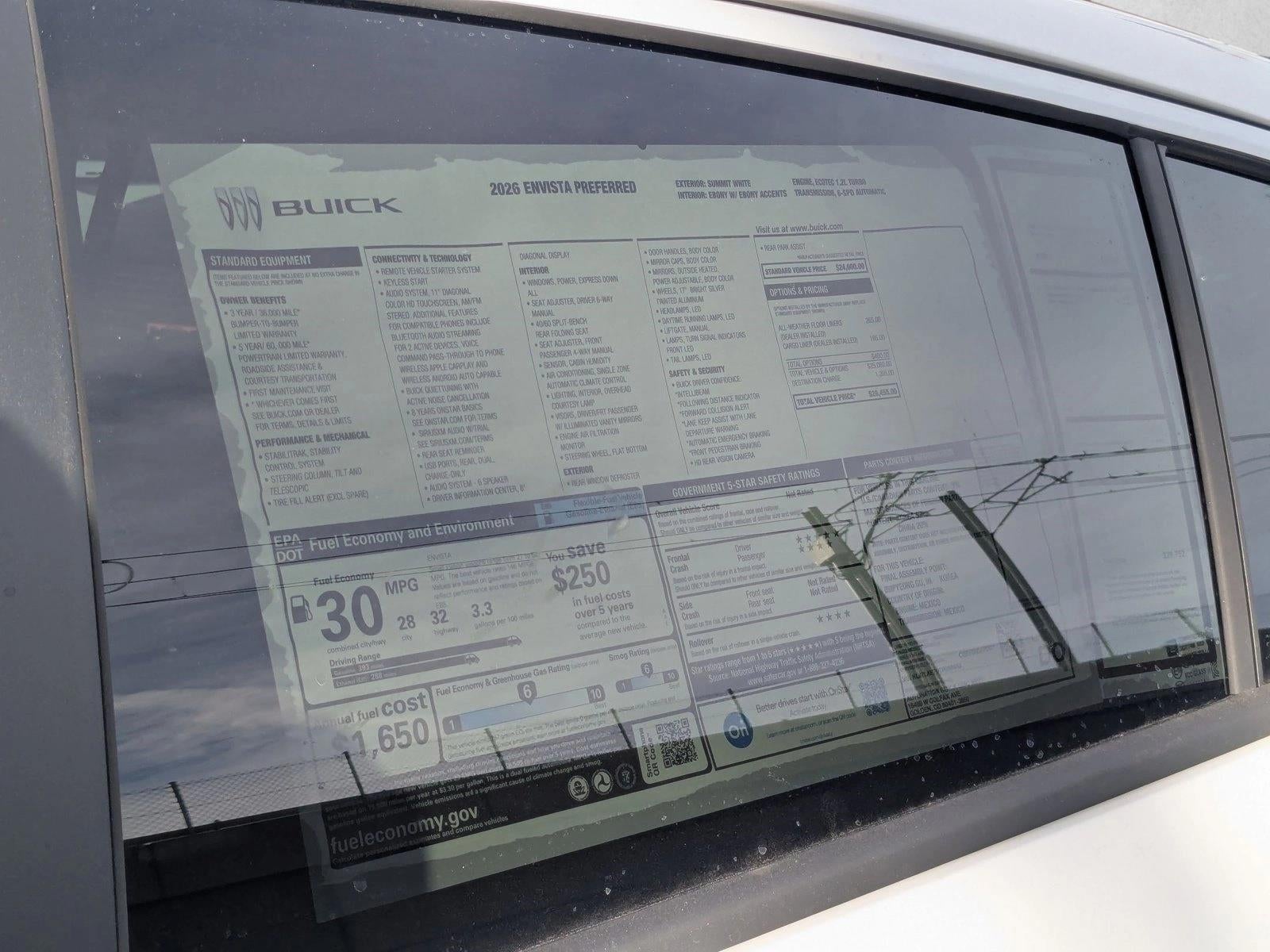 2026 Buick Envista Preferred