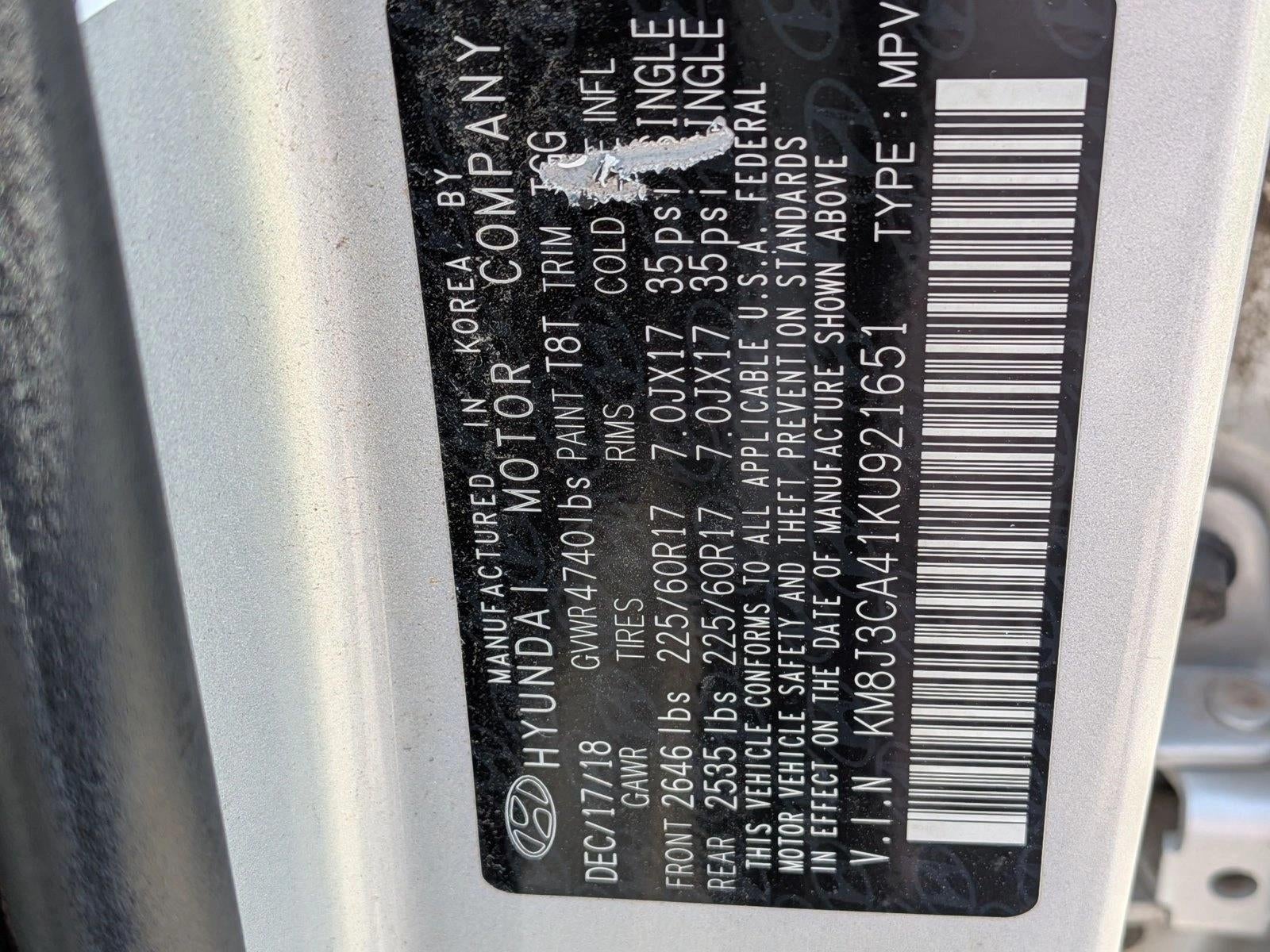 2019 Hyundai Tucson Value