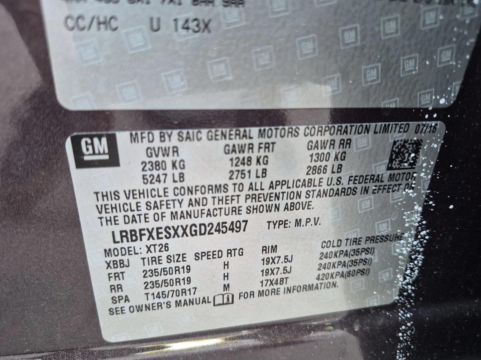 2016 Buick Envision Premium I