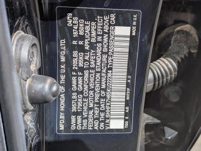 2019 Honda Civic EX