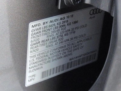 2019 Audi Q7 45 Premium