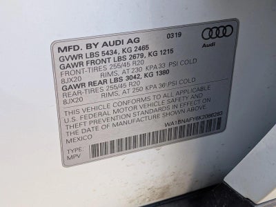 2019 Audi Q5 45 Premium