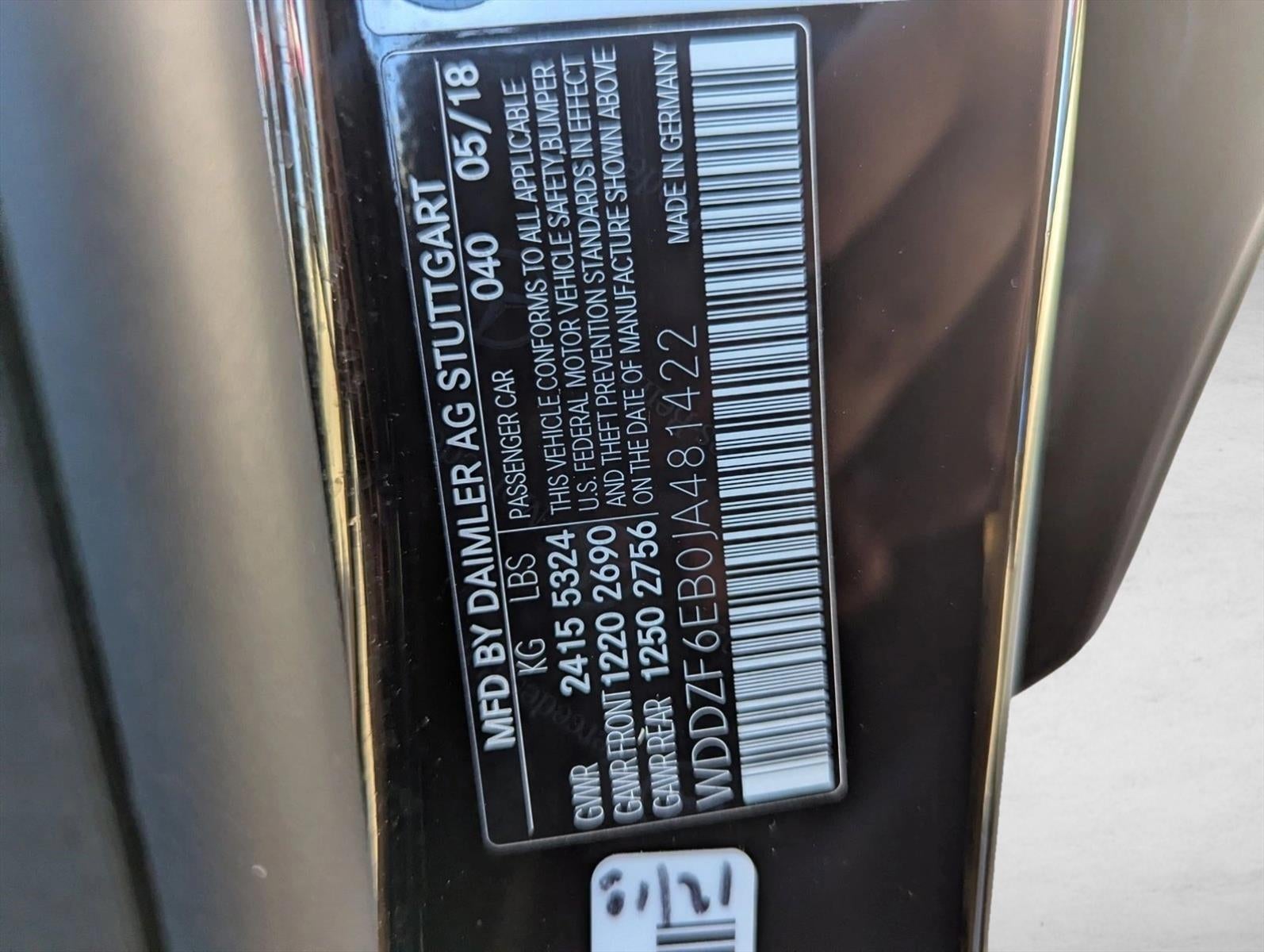 2018 Mercedes-Benz E-Class AMG® E 43