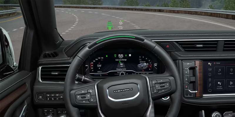 2023 GMC Yukon dashboard