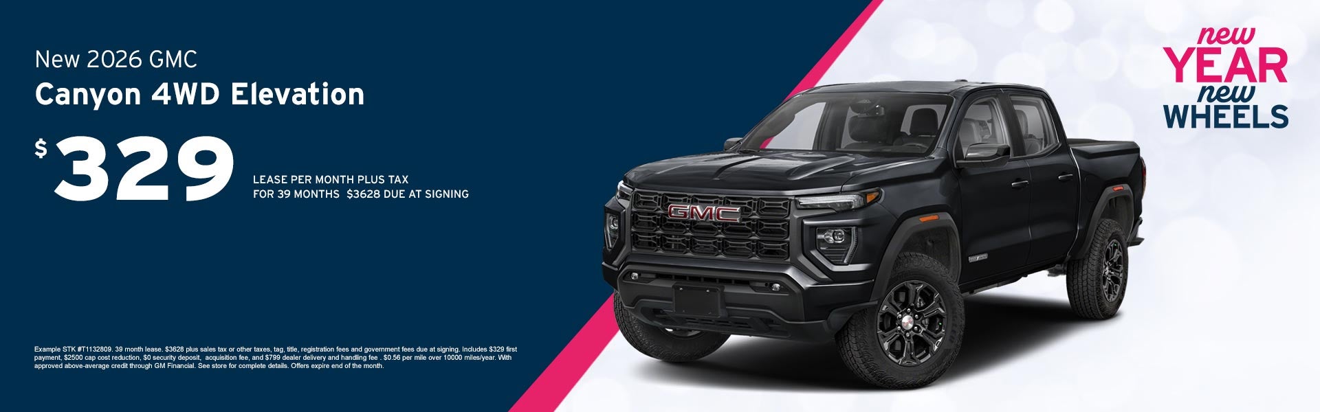New 2026 GMC Canyon Special